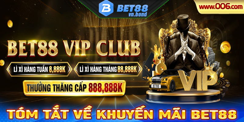 Giới thiệu tóm tắt về chính sách khuyến mãi bet88 